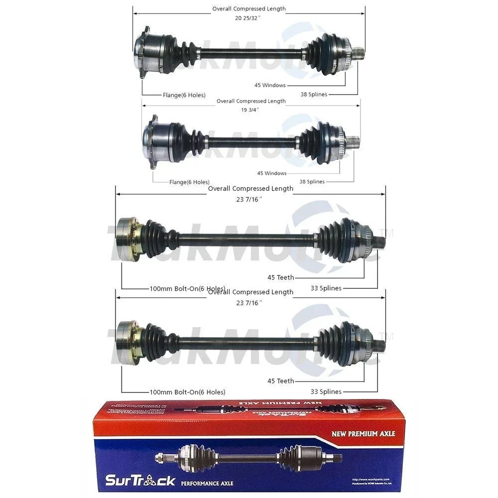 CV Axle Shaft Kit for