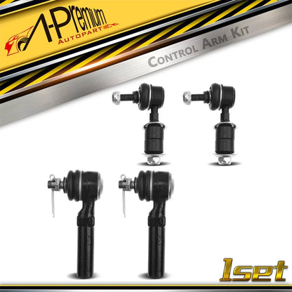 Set of 4 Front Sway Bar Link Tie Rods for Nissan Quest Mercury Villager (1993–2002)
