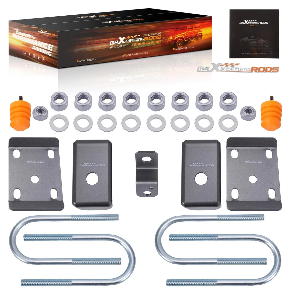 6" Rear Axle Flip Kit for Ford F-150 (1997–2004) Powder Coated Steel