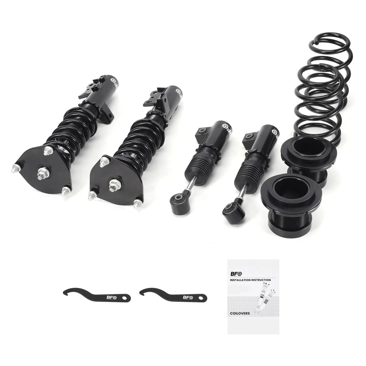 Adjustable Coilover Shocks and Springs Kit for Hyundai Veloster (2012–2018)