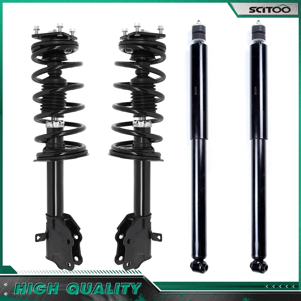 Front Strut Assembly with Rear Shocks for Mazda CX-9 2007-2010