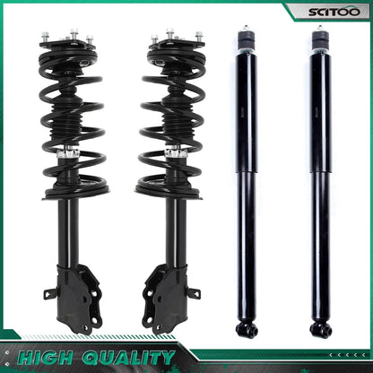 Front Strut Assembly with Rear Shocks for Mazda CX-9 2007-2010