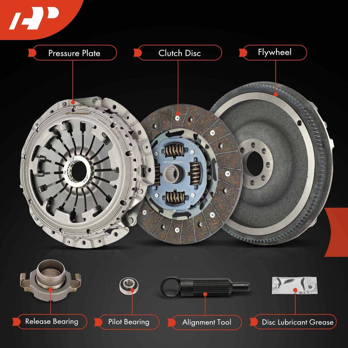 Clutch and Flywheel Assembly for Honda Passport 1994-2004