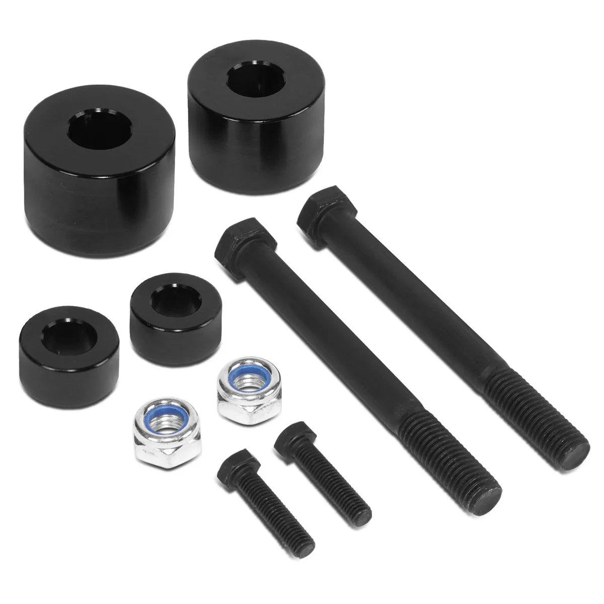 2X Aluminum Front Leveling Drop Spacers + Bolts for Toyota Tundra 4WD (2000–2006)