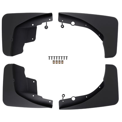 Mud Flaps Set of 2 for Jeep Grand Cherokee 2011–2021 - Advanced Black