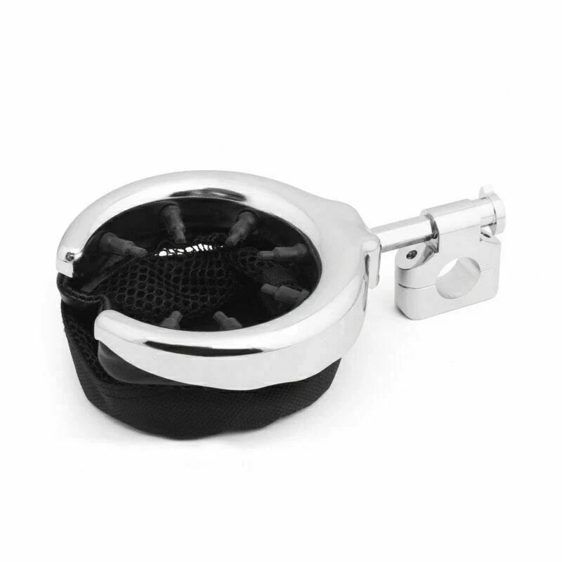 Chrome 1" Handlebar Cup Holder (Universal) for Hy T9
