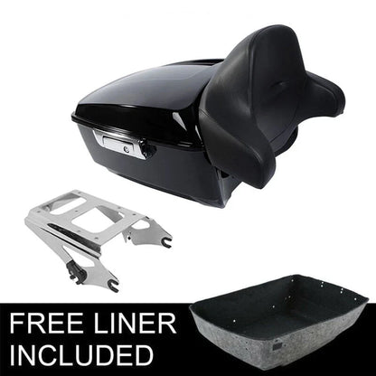 Chrome Backrest for Harley Touring Motorcycles (2009-2013)