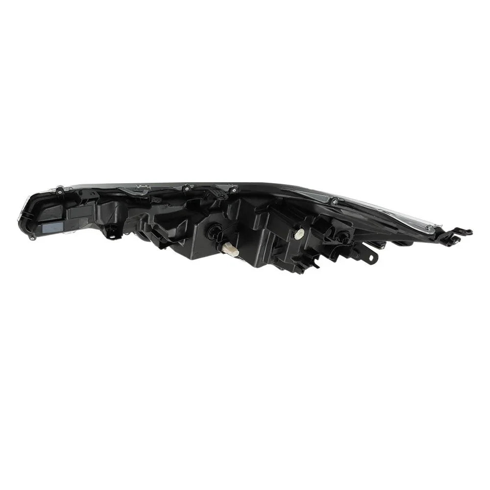 Clear Halogen Black Passenger Side Projector Headlight for 2023 Toyota Corolla