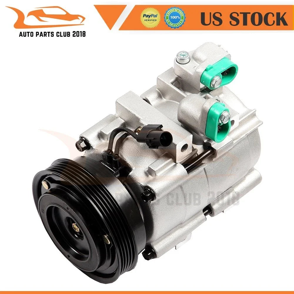 A/C Compressor for Hyundai Santa Fe (2001–2006) & Kia Optima (2001–2006)