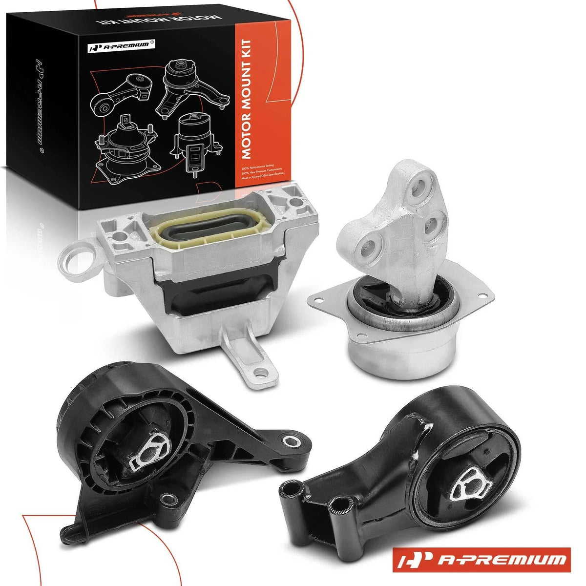 4X Engine Motor & Transmission Mount for Buick LaCrosse Regal