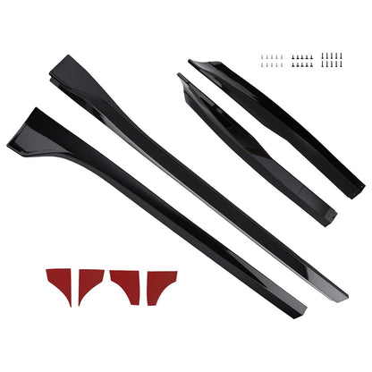 ABS Side Panel Extension Body Skirt Kit for Tesla Model 3 (2017–2023) 2PC