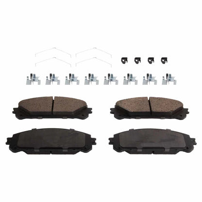 Set of 4 Ceramic Brake Pads for 2014-2019 Highlander