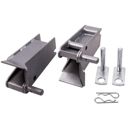 Set of 2 Mounting Pocket Receivers for Western Snow Plow 67858