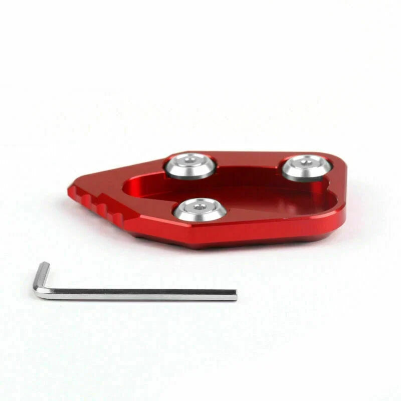 Red T9 Kickstand Support Pad for Honda CBR1000RR (2008-2016)