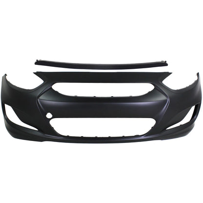 Front Bumper Cover for Hyundai Accent (2012–2014)