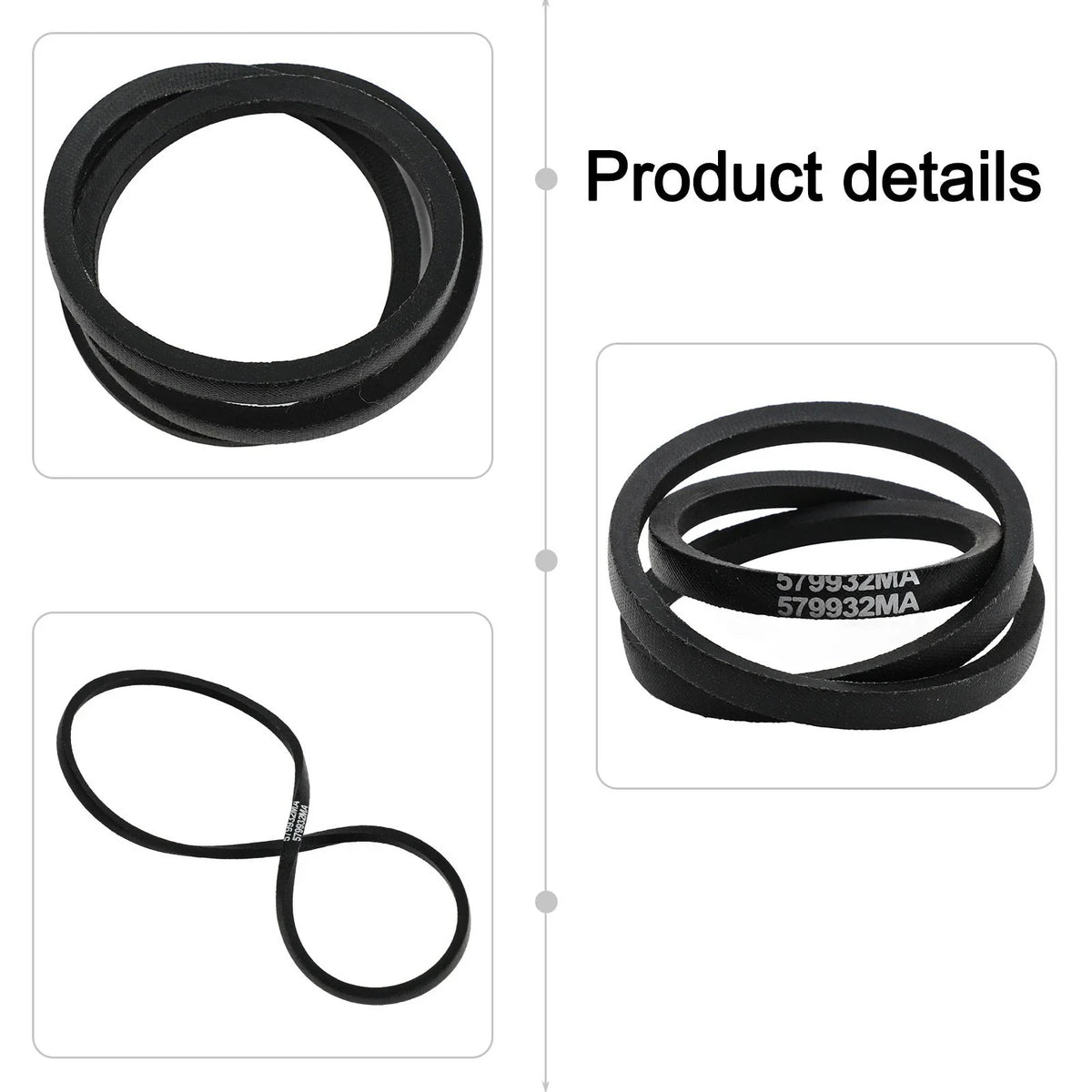 Drive Belt for Snowplows (Compatible with 1695488)
