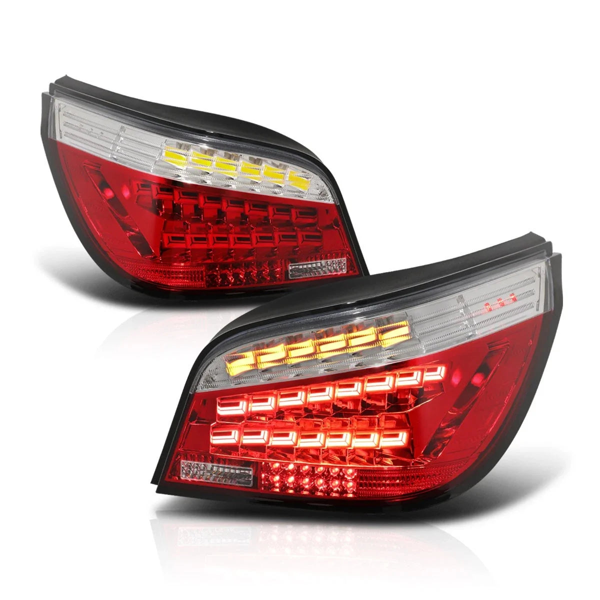 Sequential OLED Turn Signal Tail Brake Light for BMW E60 Sedan (2008–2010)