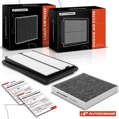 Engine and Activated Carbon Cabin Air Filter for Nissan Rogue Sport (2017–2022)