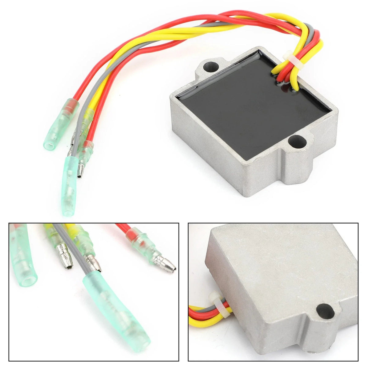 Rectifier Voltage Regulator for Mercury Mariner Outboard (5 Wire, 815279-3, 883072T)