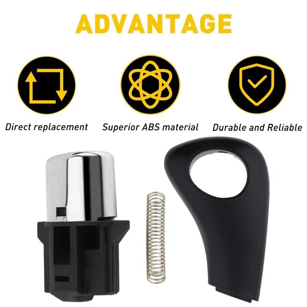 Shifter Handle Button Knob Side Plate for Honda Accord (2003–2005)