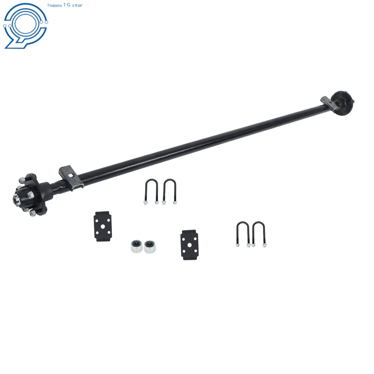 5 Lug Trailer Axle for Light Trailer (2000 lbs, 4.5" Hub Face)
