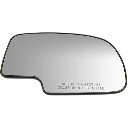 Backing Plate Mirror Glass Set for Chevrolet Silverado 1500 2500 (1999-2002)
