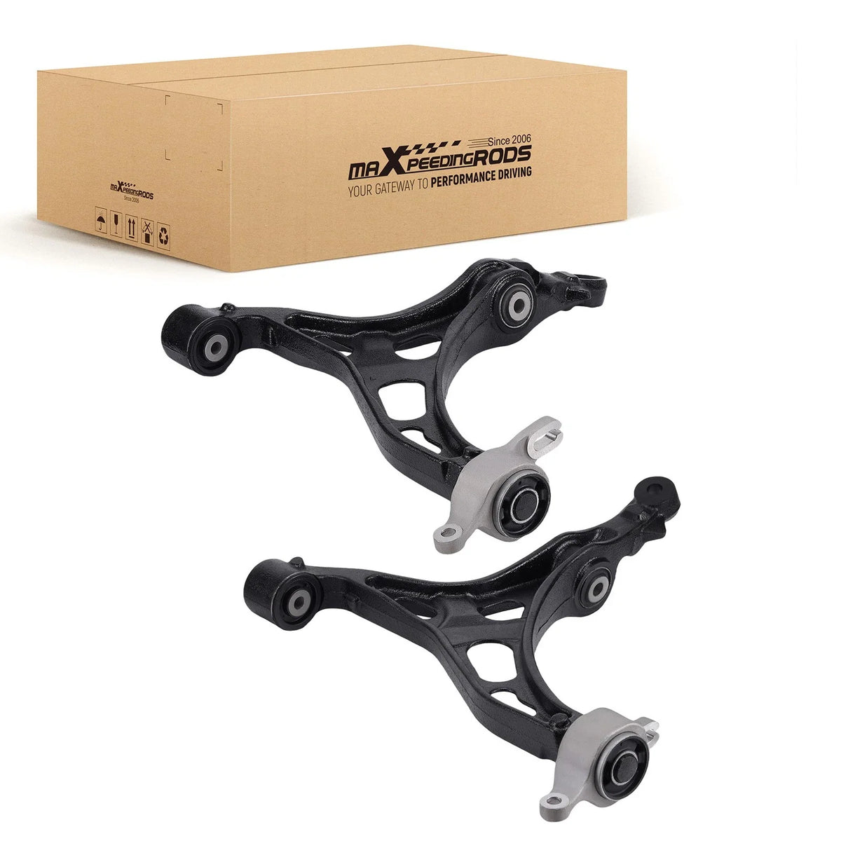 2X Front Lower Control Arms for Jeep Grand Cherokee Dodge Durango (2011–2015)