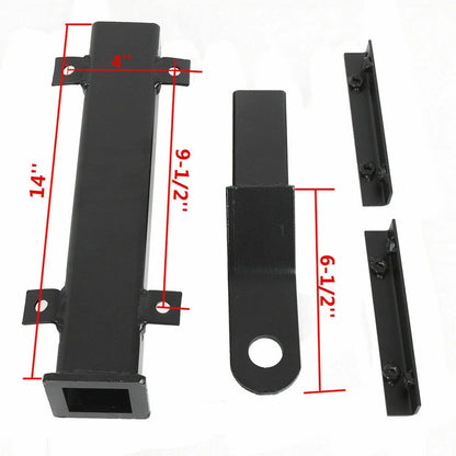 Universal 2" Receiver Rear Trailer Hitch for Club Car, EZGO, Yamaha