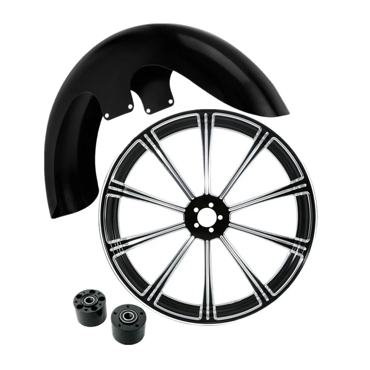23" Rim for Front Wheel - Harley Touring Glide (2008–2025) with Dual Disc Hub