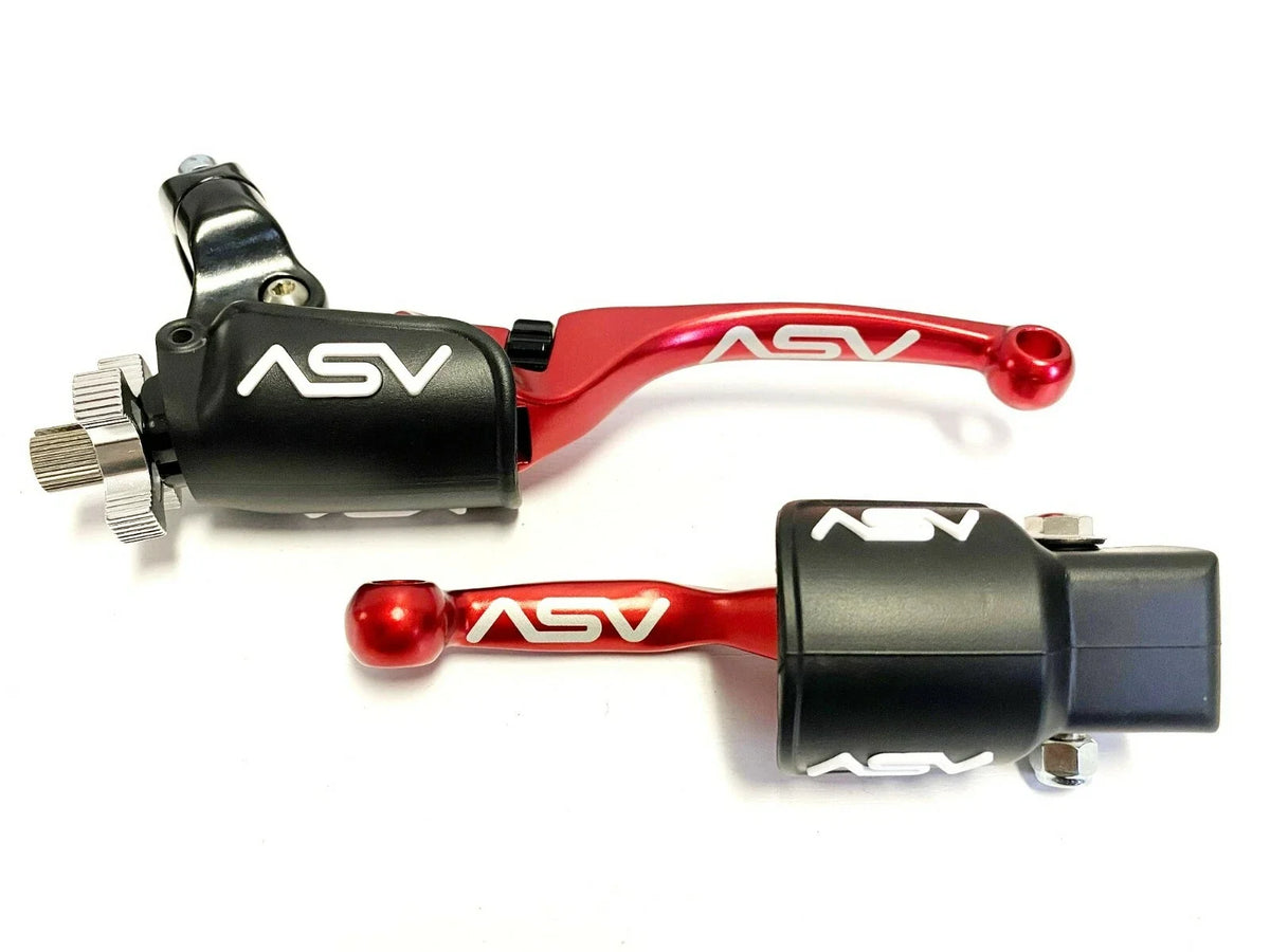 ASV F4 Front Brake Clutch Perch Levers Dust Covers for Yamaha YZ 65 85 125 250 (2010–2023)