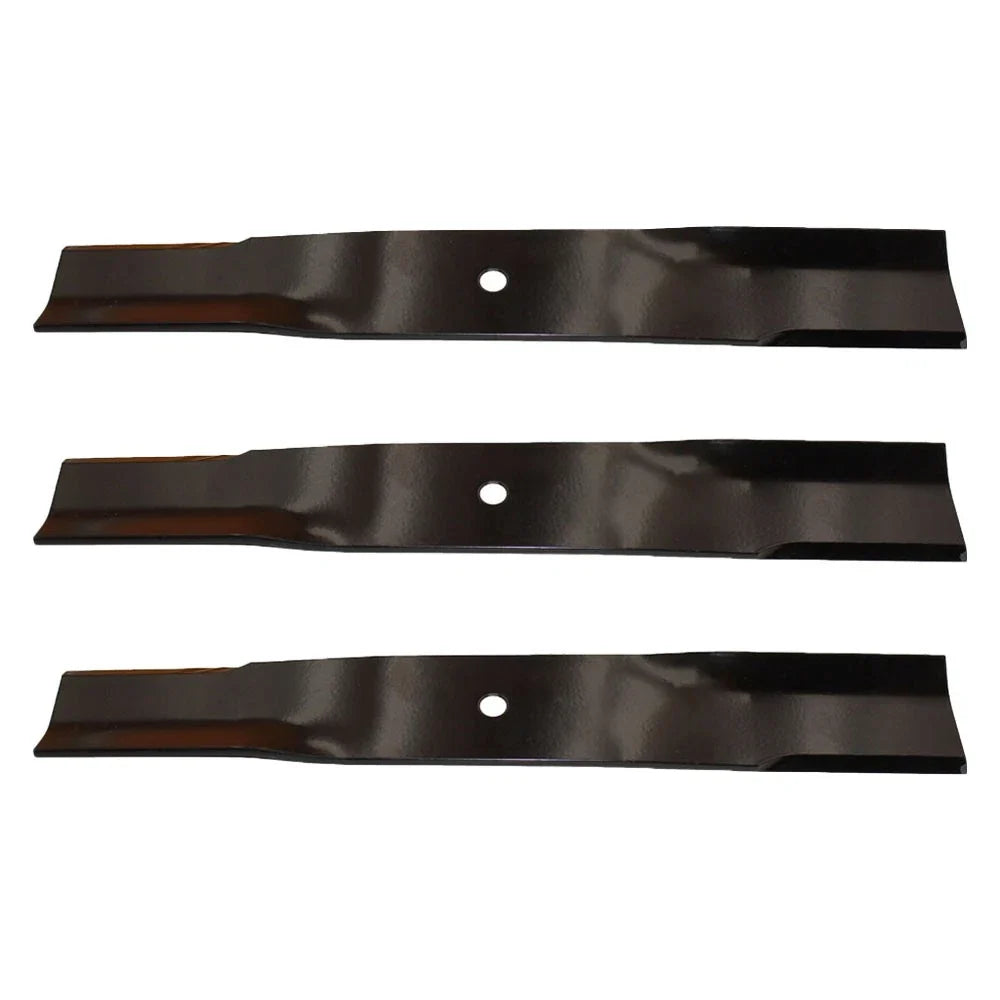 Set of 3 Mulching Mower Blades for Wheel Horse Toro 52" (Fits 52" Deck)