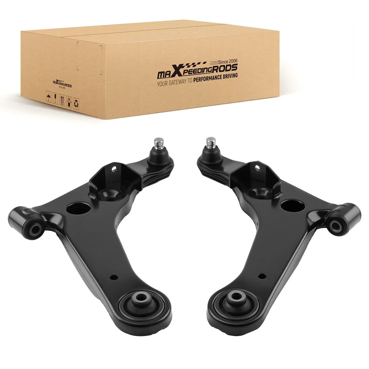 Front Lower Control Arm Ball Joint Pair for Mitsubishi Outlander 2005-2006