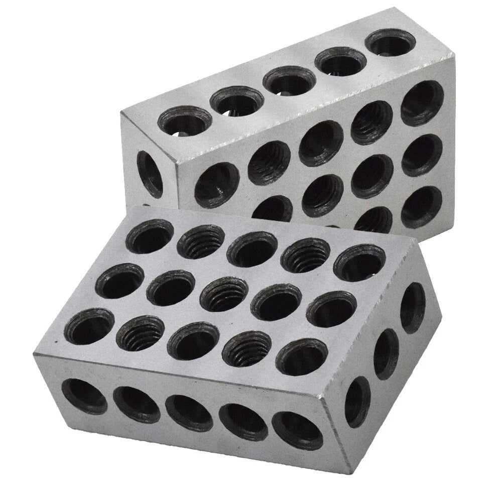 Precision 1-2-3 Blocks (0.0001") for Machinist Jig, No Holes
