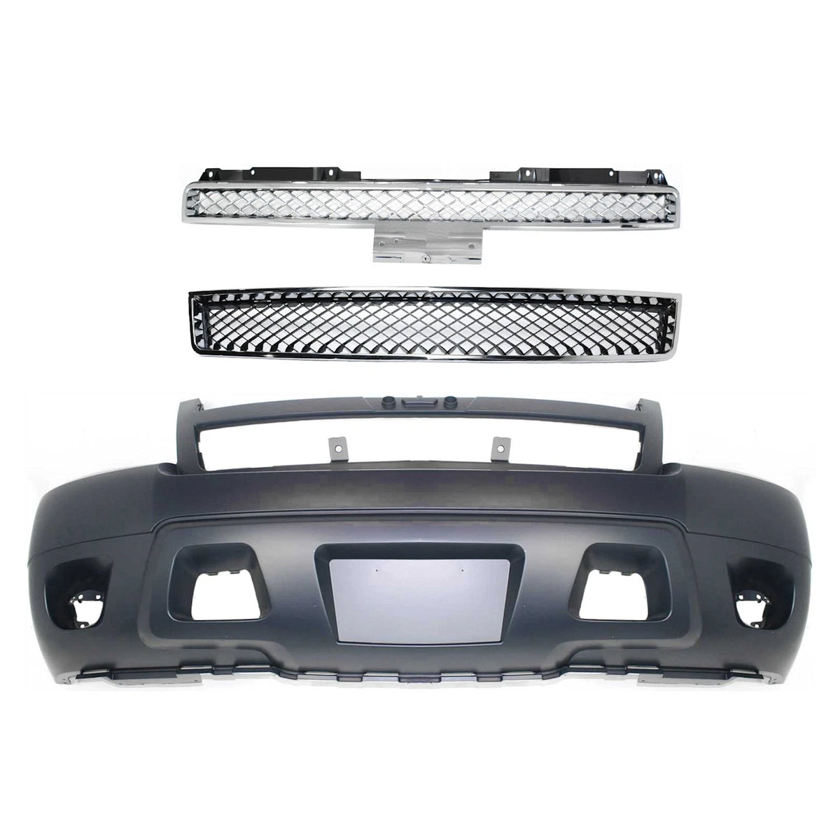 Front Bumper Cover for Chevy Suburban 1500 Tahoe 2500 (2007–2013)