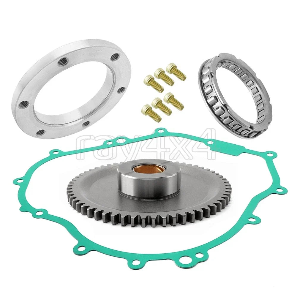 Starter Clutch Gear Bearings and Gasket for YFM350 Yamaha 2000-2006