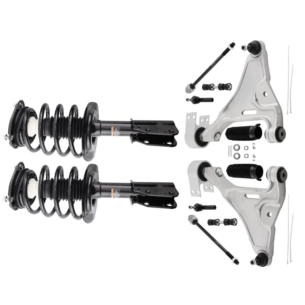 Suspension Kit with Front Struts and Control Arms for Buick Lucerne (2006–2011)