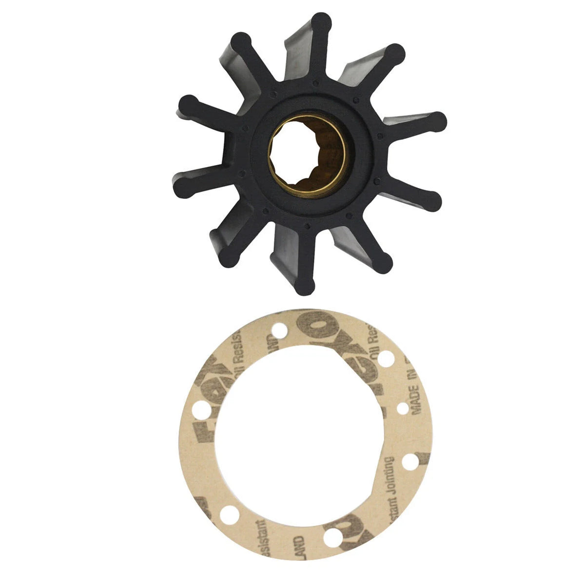 Flexible Impeller Kit for Jabsco Inboard (22120-0001, 18777-0001, 500104)