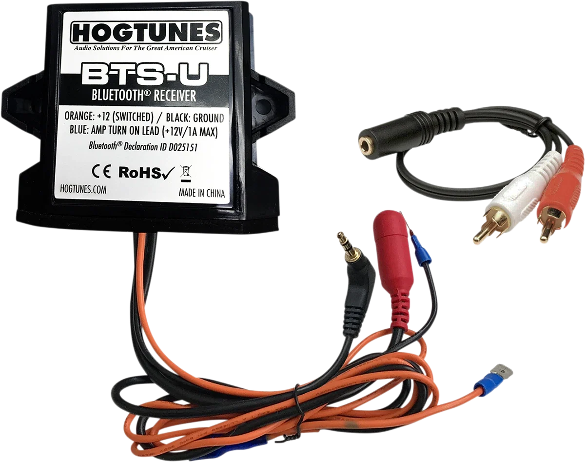 Bluetooth Receiver for Universal HOGTUNES BTS-U