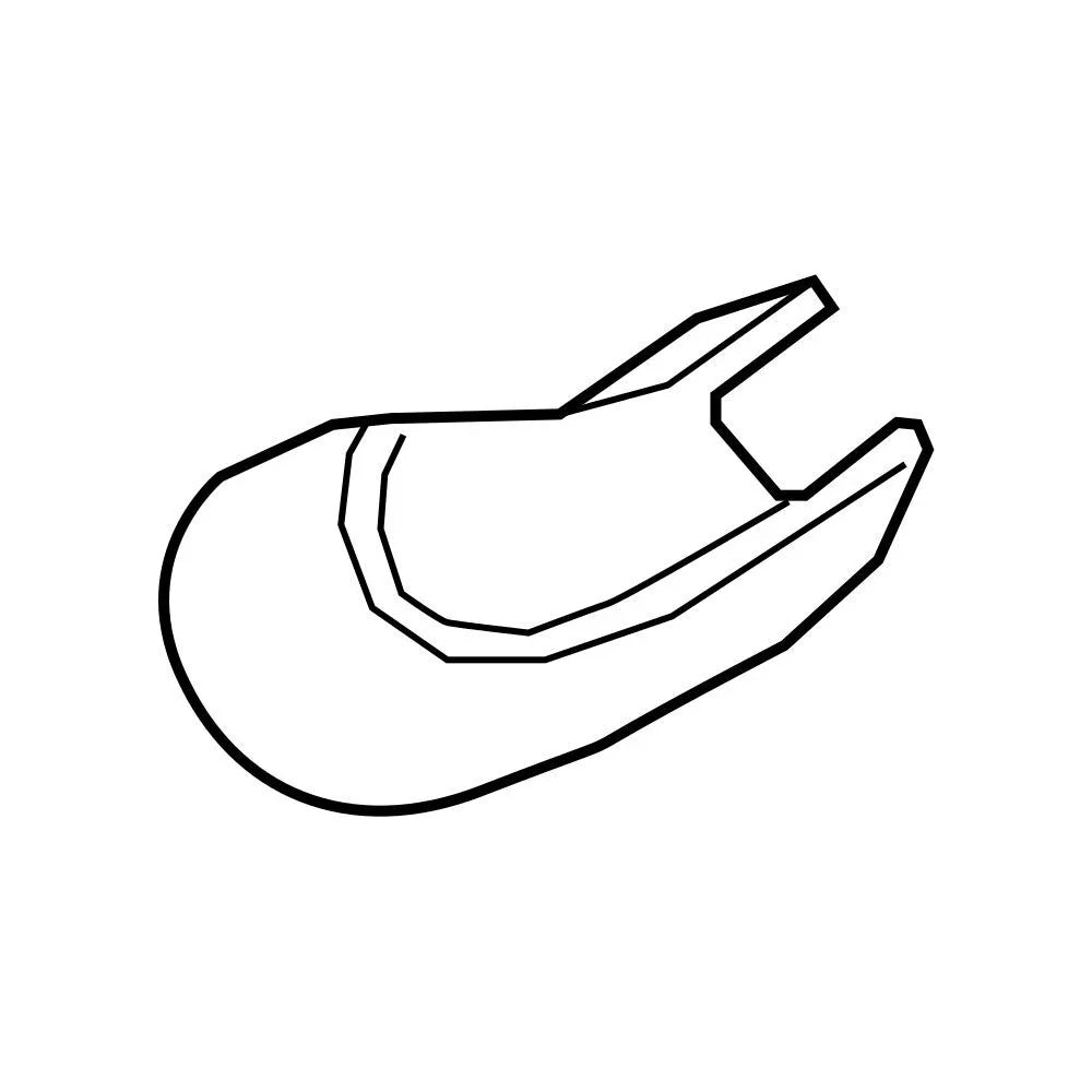 Back Glass Wiper Arm Cover for BMW (61627366061)