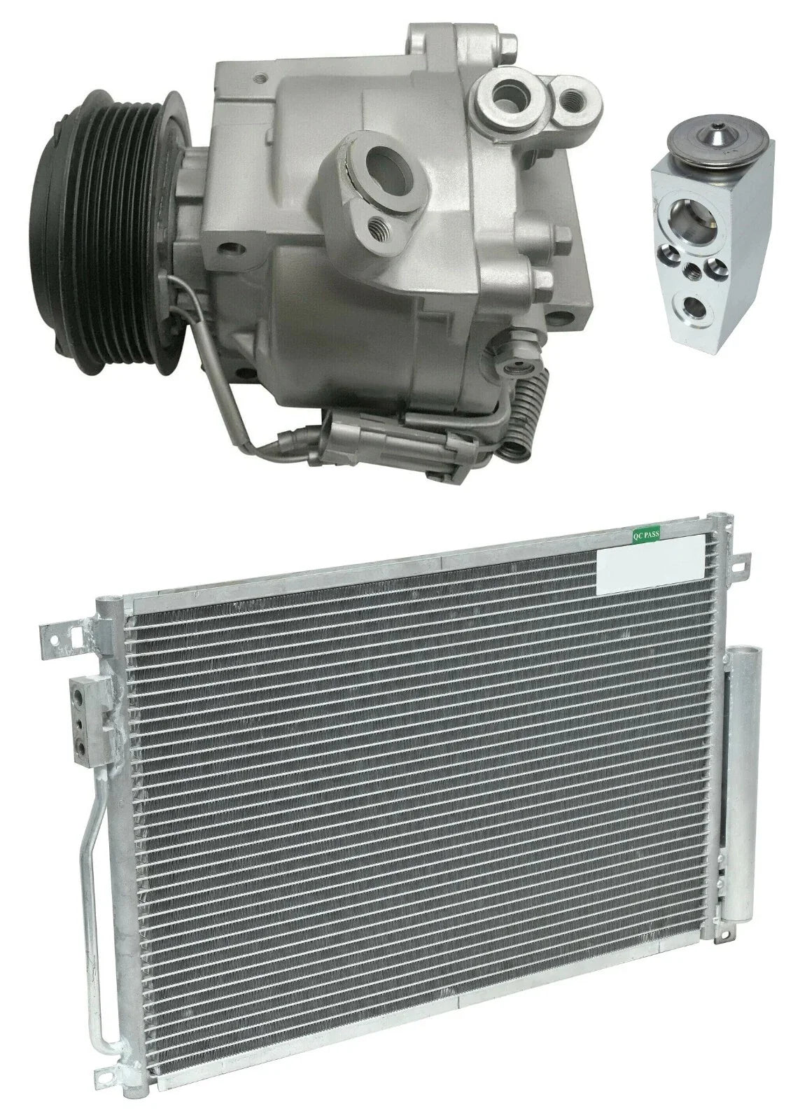 AC Compressor Kit With Condenser for Chevrolet Sonic 1.6L (2013–2017)