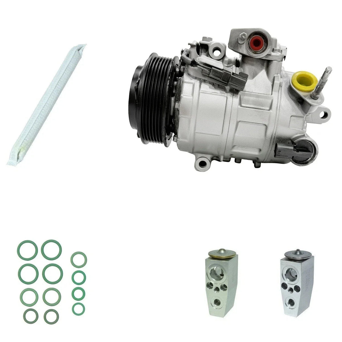 AC Compressor Kit for Lincoln MKT 3.7L (2013–2013) with Rear
