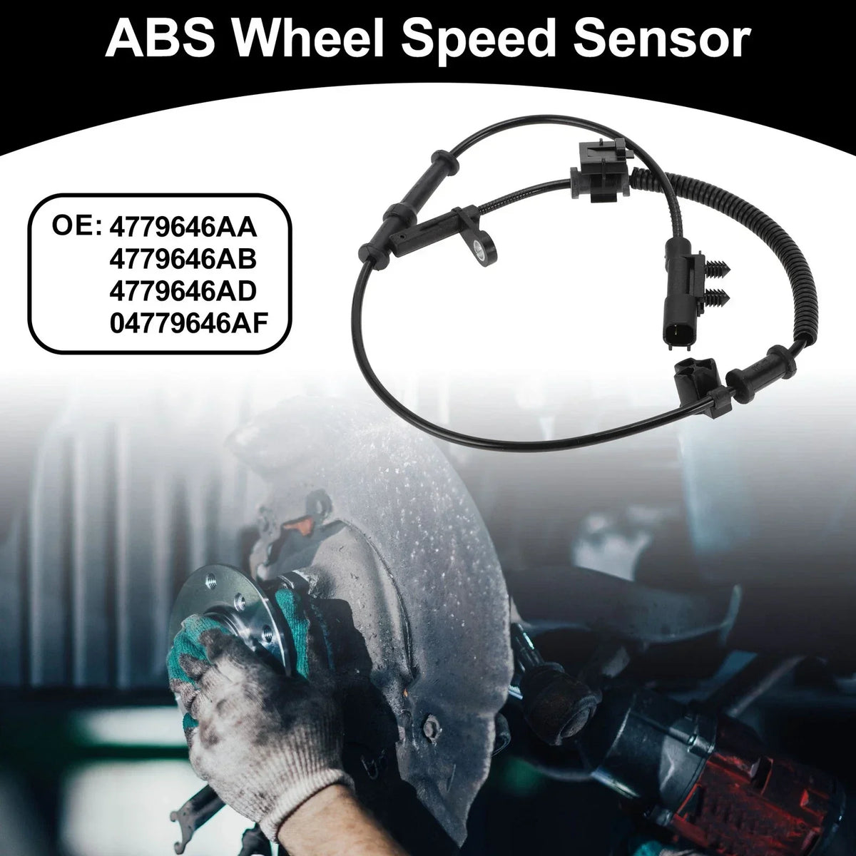 ABS Wheel Speed Sensor for Rear Right Chrysler 300 (2013-2022)