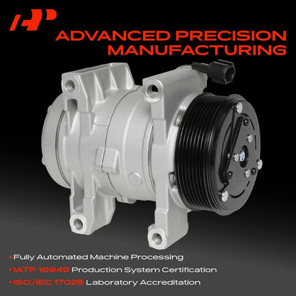 A/C Compressor w/ Clutch for Nissan Pathfinder (2008–2012)
