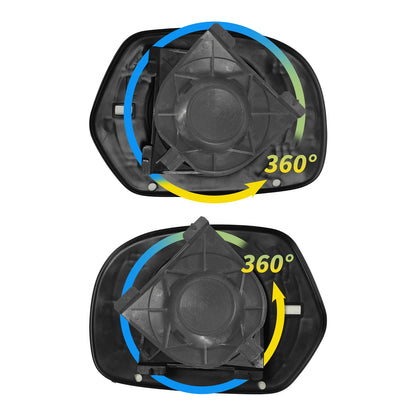 Set of 2 Rear View Side Mirrors for Honda GoldWing F6B (2013–2017)
