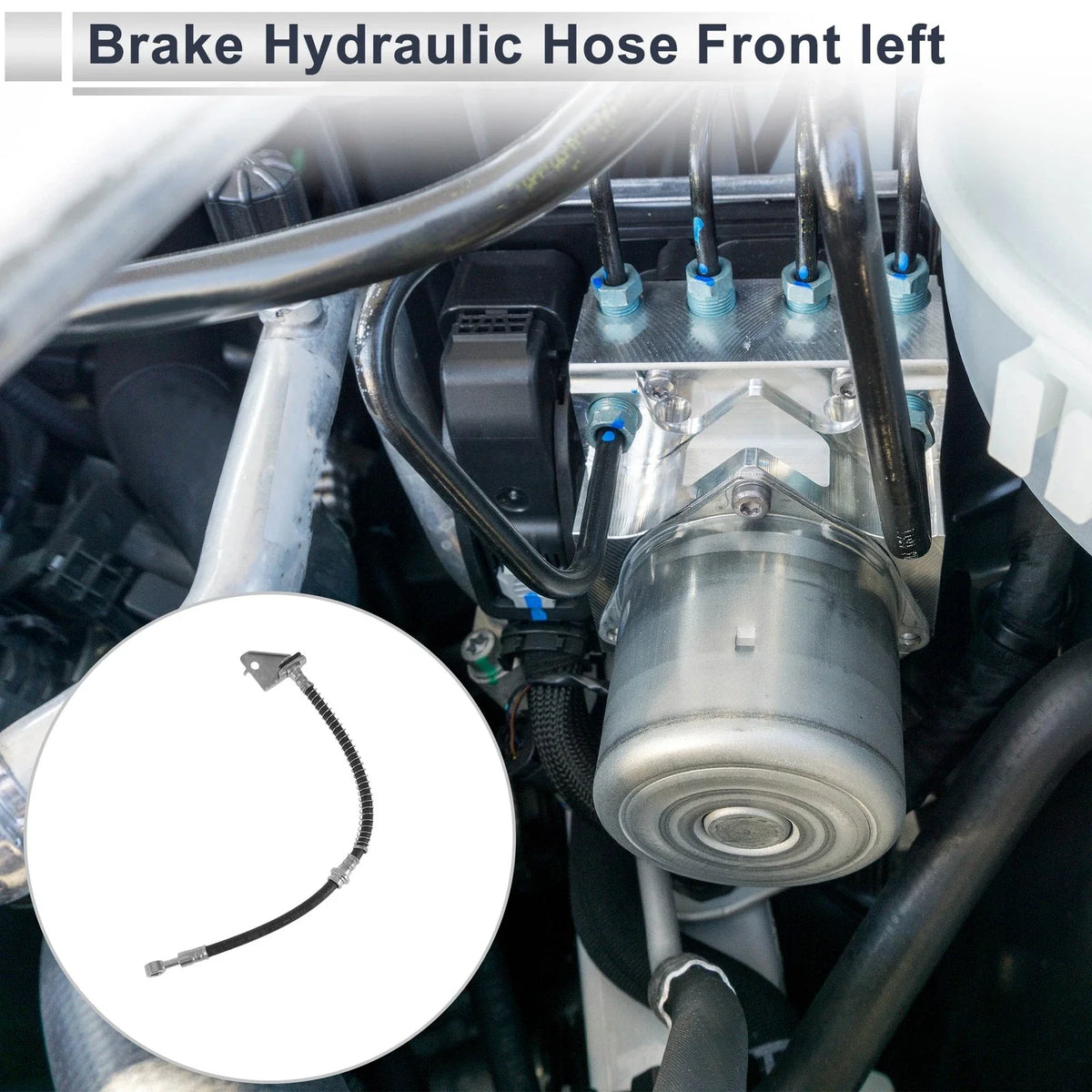 Brake Hydraulic Hose for Hyundai Tucson (2005–2010) No. 587312E000