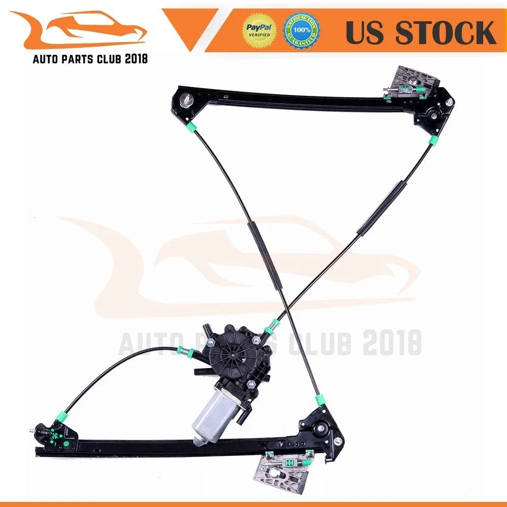 Window Regulator with Motor for Front Left - Chevy Corvette 1997–2004