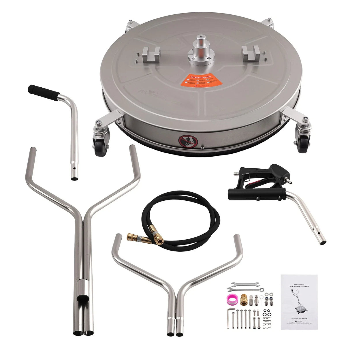 30" Pressure Washer Surface Cleaner for (6000 PSI)
