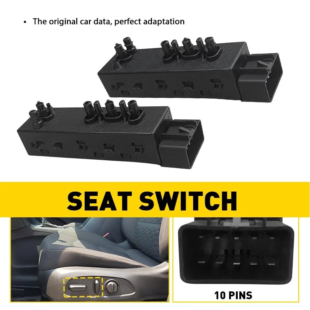Power Seat Switch Set for Chevrolet Camaro 2010-2015