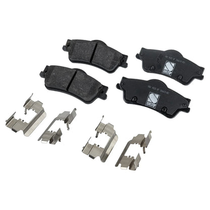 Set of 4 NAO Brake Pads for Chevrolet Caprice (2011–2017)