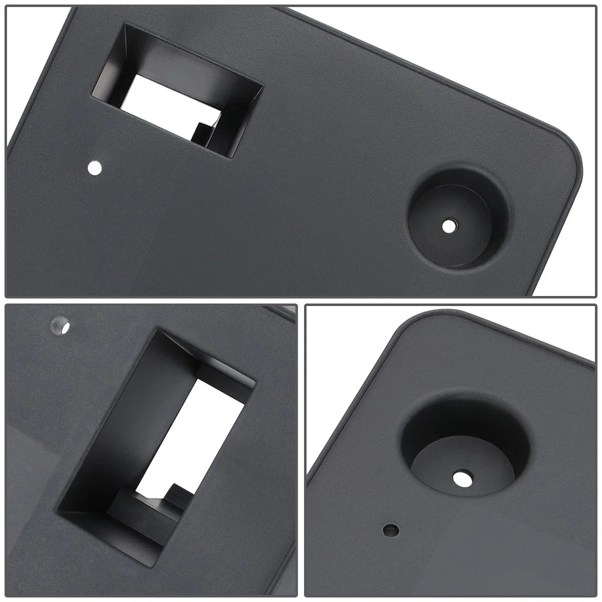 Front Bumper License Plate Mounting Bracket for GMC Acadia (2017–2019)
